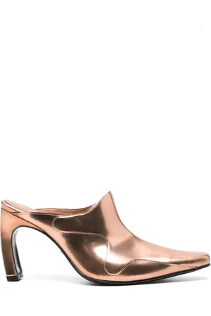 ECKHAUS LATTA Panelled leather mules