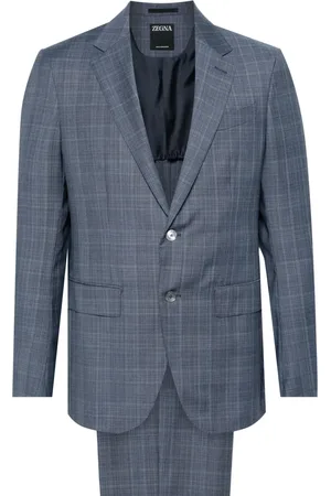 Ermenegildo Zegna Checked single-breasted suit