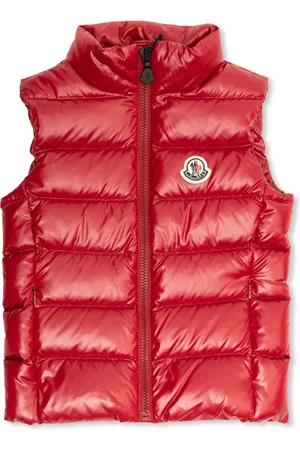 Moncler Padded logo-patch gilet
