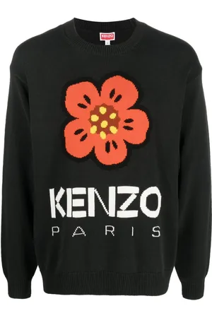 Kenzo Boke Flower intarsia-knit jumper