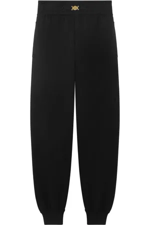 VERSACE Knitted track pants