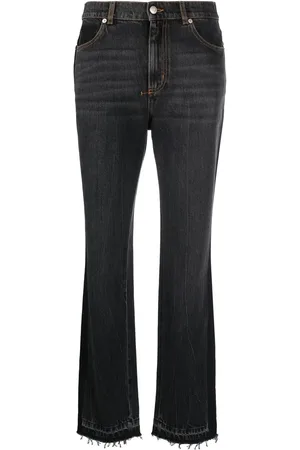 Alexander McQueen High-waist bootcut jeans