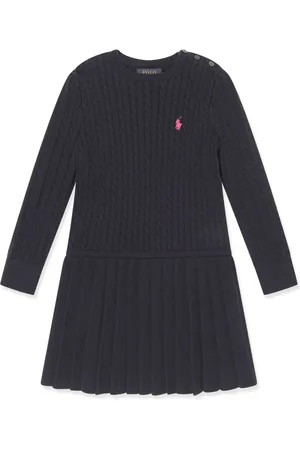Ralph Lauren Cable-knit cotton dress