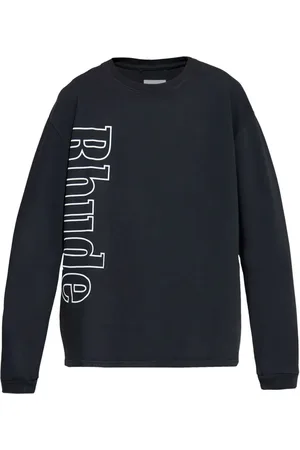 Rhude Logo-print cotton sweatshirt