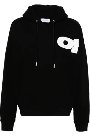 OFF-WHITE Shared Logo cotton hoodie