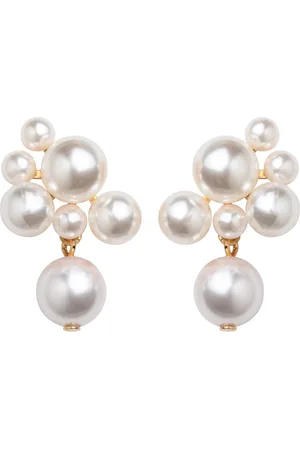 Jennifer Behr Perlita pearl-detailing earrings