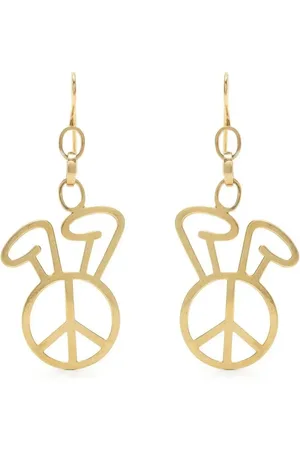 Natasha Zinko Peace-detail earrings