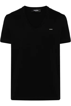 Dsquared2 Logo-plaque cotton T-shirt