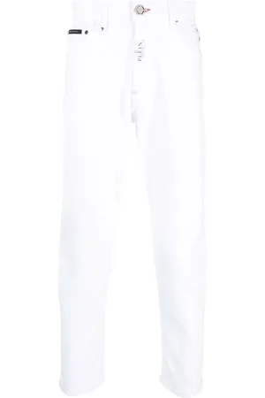 Philipp Plein Straight-leg mid-rise jeans