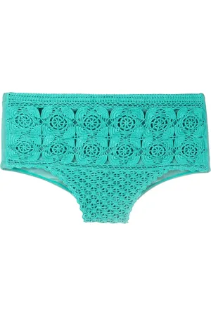 AMIR SLAMA Crochet swim trunks
