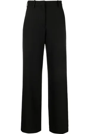 Maje High-waist flared trousers