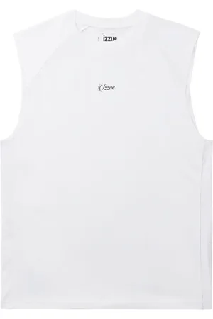 Izzue Logo-print cotton vest