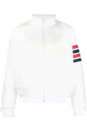 Thom Browne 4-Bar stripe ripstop jacket