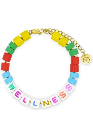 Sporty & Rich Wellness bead-embellished bracelet