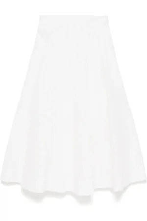 ZIMMERMANN Crush embroidered midi skirt