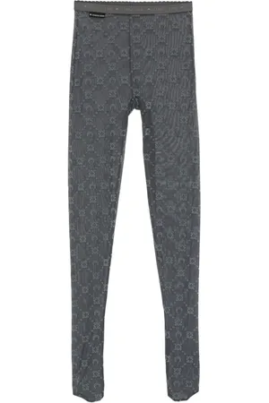 Marine Serre Moonogram-pattern tights