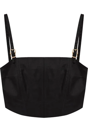 Cult Gaia Square-neck crop top