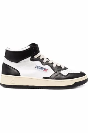 Autry Medalist colour-block high-top sneakers