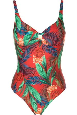 Lygia & Nanny Roberta botanical-print swimsuit