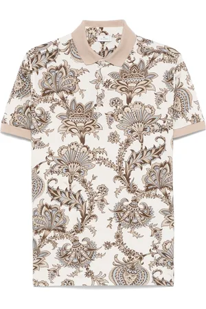 Etro Paisley-print polo shirt