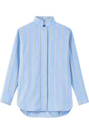 Destree Robert gathered-detail striped blouse