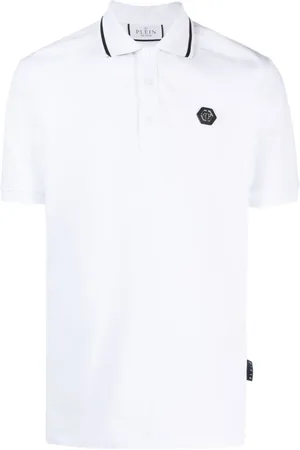 Philipp Plein SS Paisley Strass polo shirt