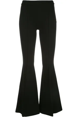 ROSETTA GETTY Pintuck flared trousers