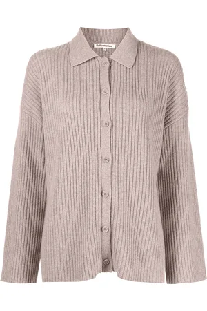 Reformation Fantino cashmere collared cardigan