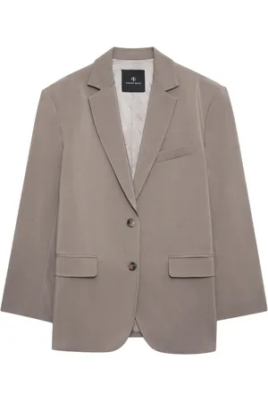 ANINE BING Quinn oversize single-breasted jacket