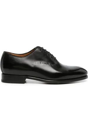 Bontoni Lace-up leather oxford shoes