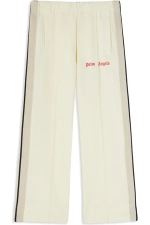 Palm Angels Printed wide-leg track pants