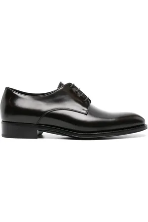 Saint Laurent Adrien leather Derby shoes