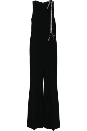 Elie saab Crystal bow jumpsuit