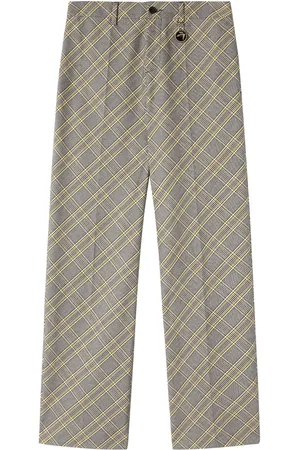 AMBUSH Checked straight-leg trousers