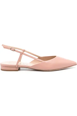 Casadei Pointed-toe slingback ballerina