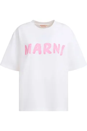 Marni Logo-print cotton T-shirt