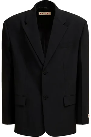 Marni Logo-appliqu?? single-breasted blazer