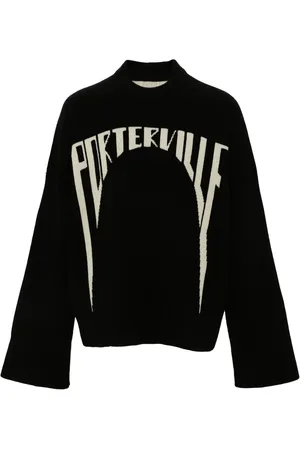 Rick Owens Intarsia-knit sweater