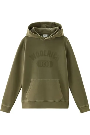 Woolrich Logo-print cotton hoodie