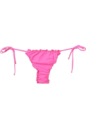 AMIR SLAMA Ruffle trim bikini bottom