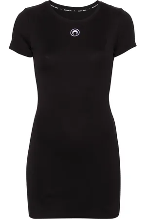 Marine Serre Organic-cotton T-shirt dress