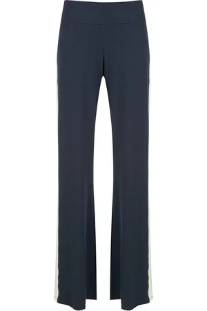 Lygia & Nanny Flared side-stripe trousers