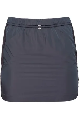 FLEUR DU MAL Nylon mini skirt