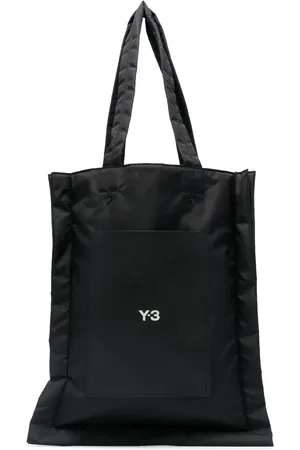 Y-3 Lux logo-print tote bag