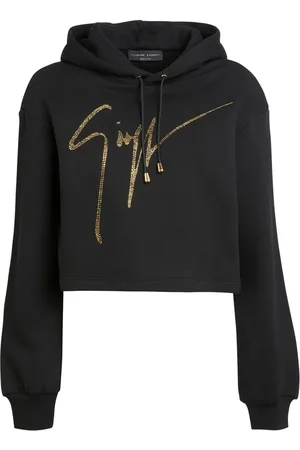 Giuseppe Zanotti Mailena crystal-logo hoodie