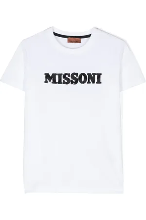 Missoni Sequinned-logo T-shirt