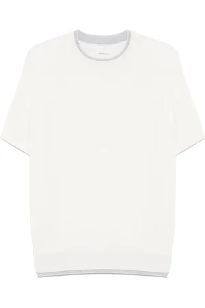 ELEVENTY Layered-detail T-shirt