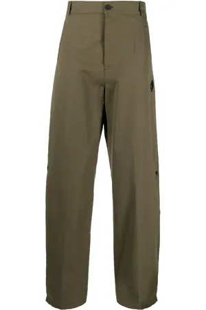 A-cold-wall* Logo-appliqu?? straight-leg trousers