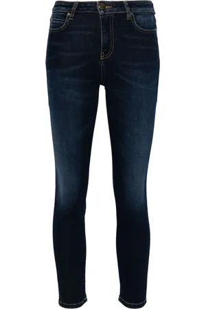 Pinko Love-Birds-appliqu?? denim jeans