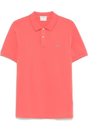 GANT Shield-motif short-sleeve polo shirt